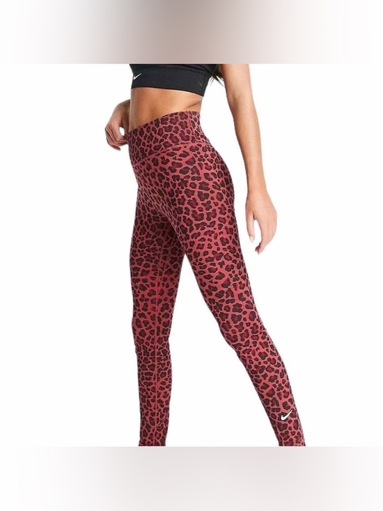 Nike Pants - Nike Dri-FIT One Animal Print Midrise Leggings